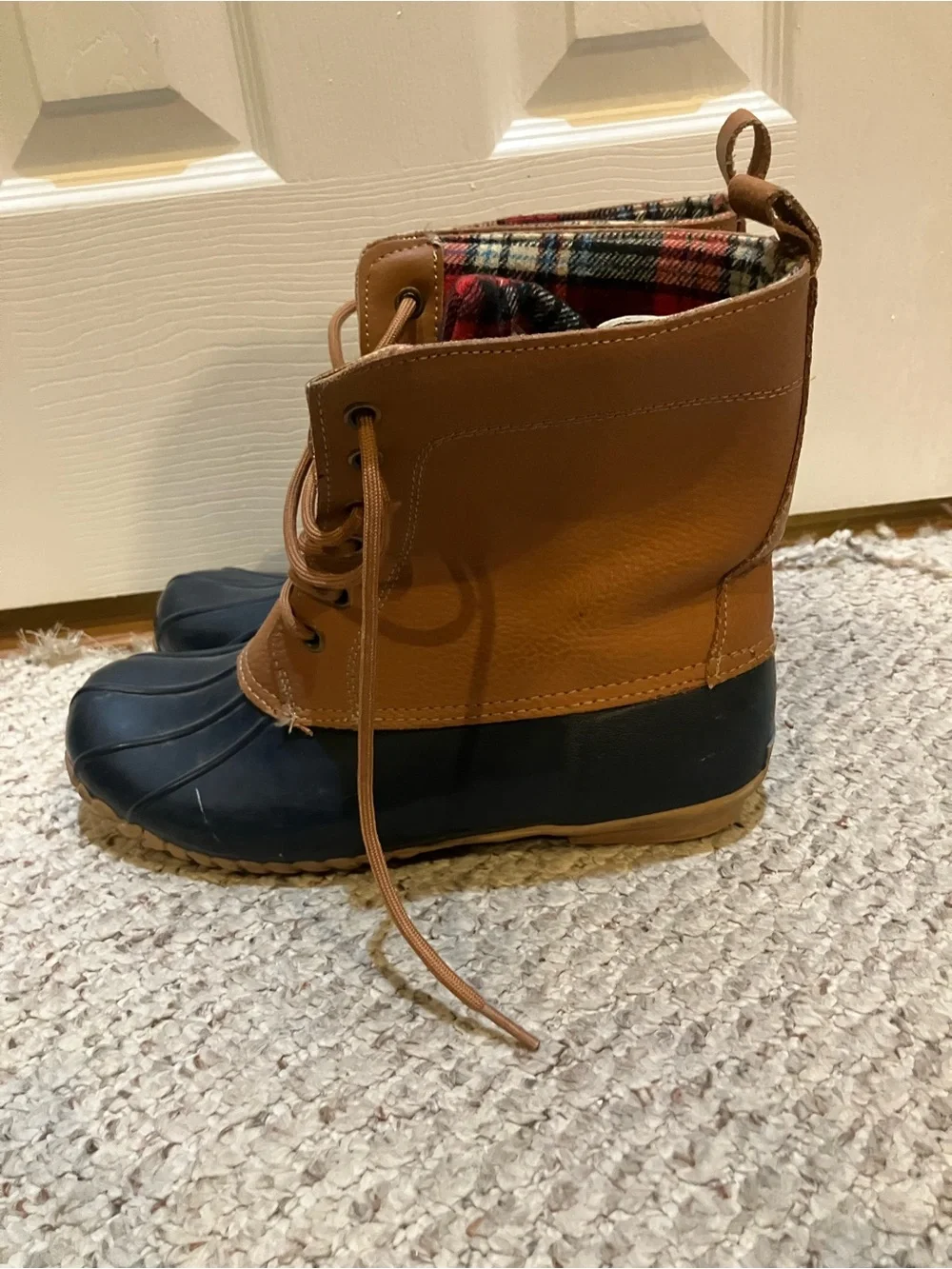 Sporto Dede lined Duck Boots Sz 11